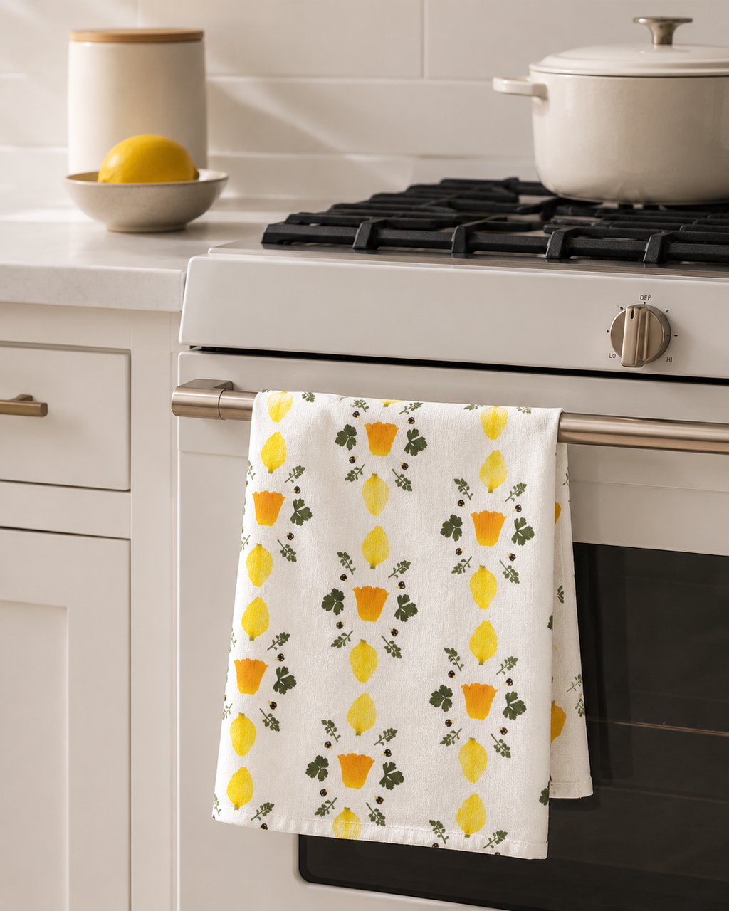 Daffodil Days Tea Towel