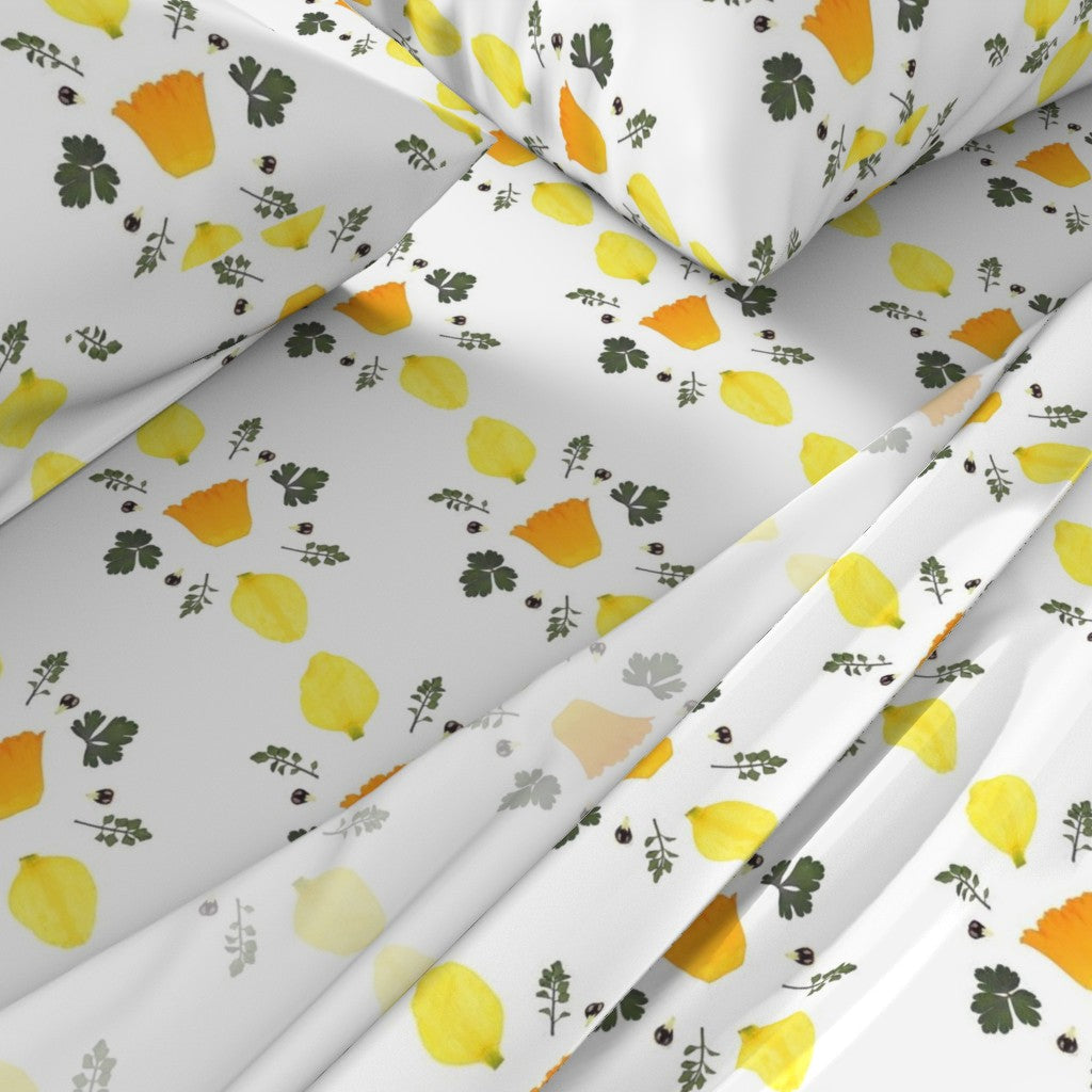 Daffodil Days Sheet Set