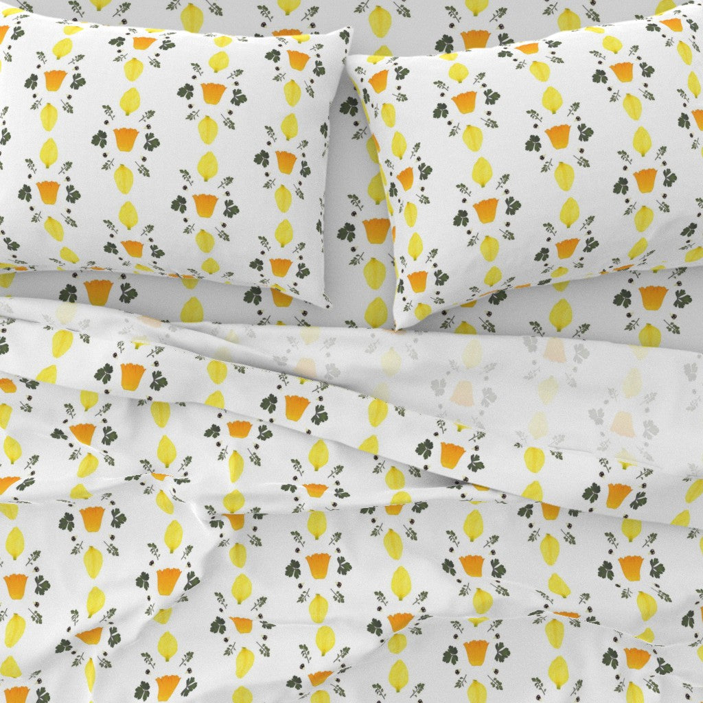 Daffodil Days Sheet Set