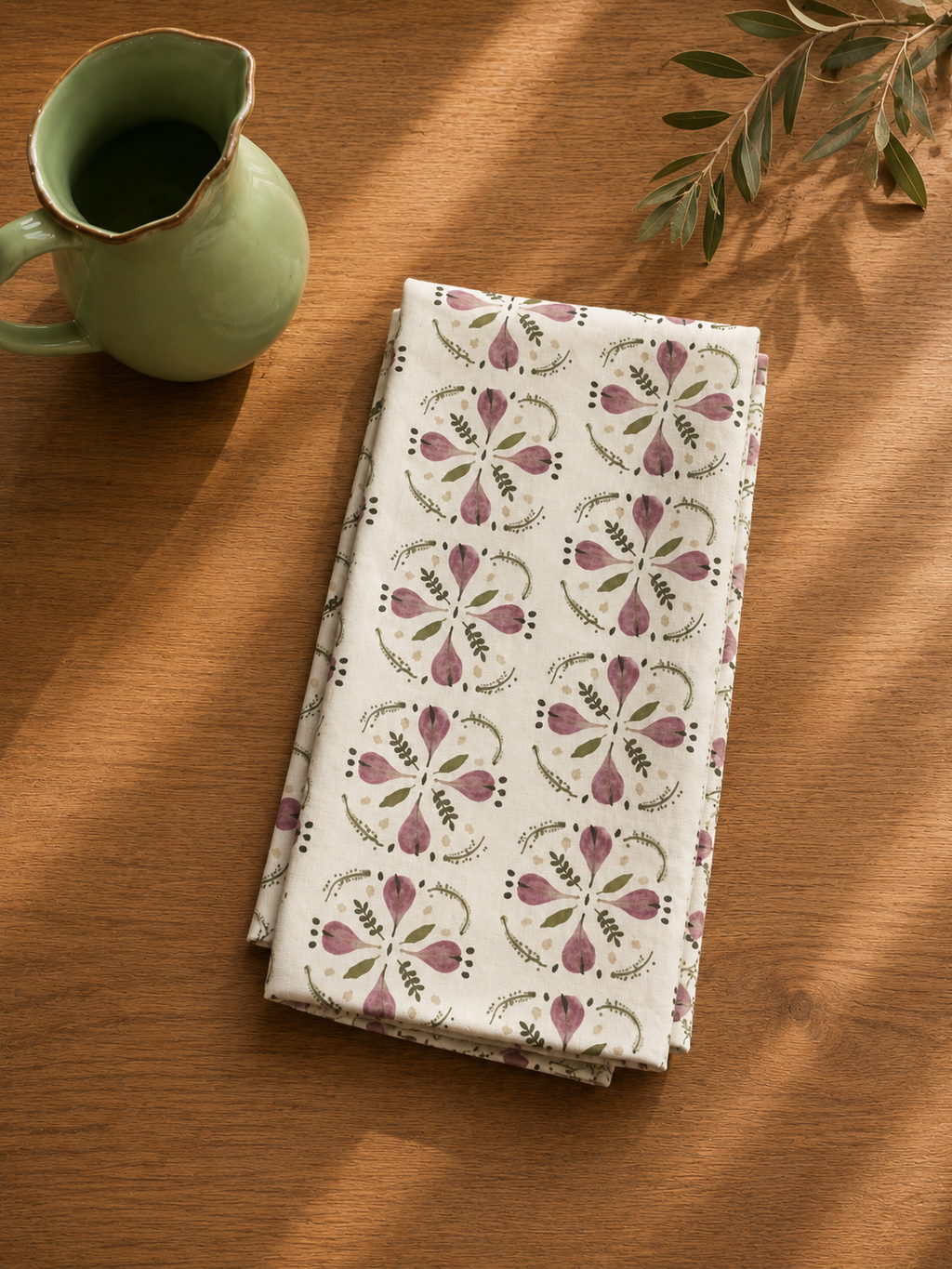 Energy in Motion Tea Towel