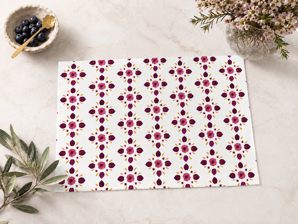 Petal Pops of Pink Placemat