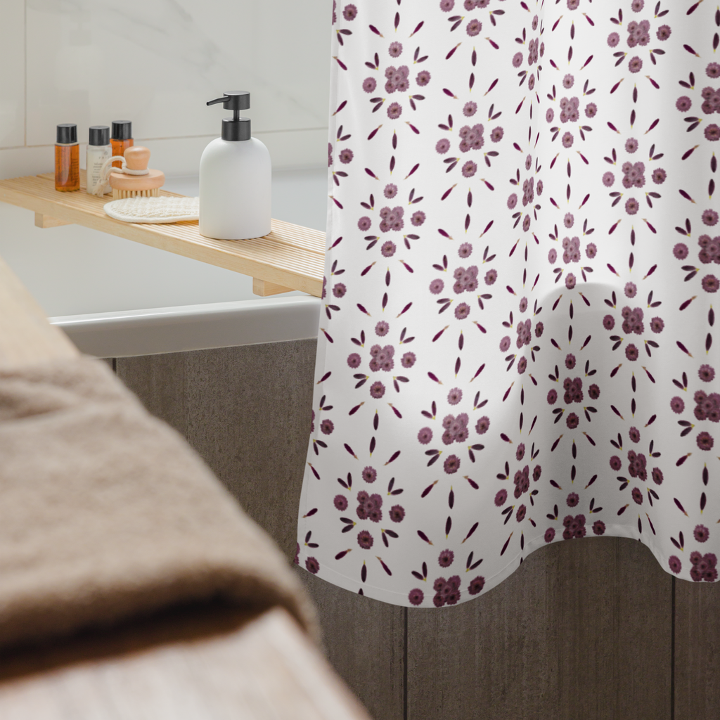Petal Prisms Shower Curtain