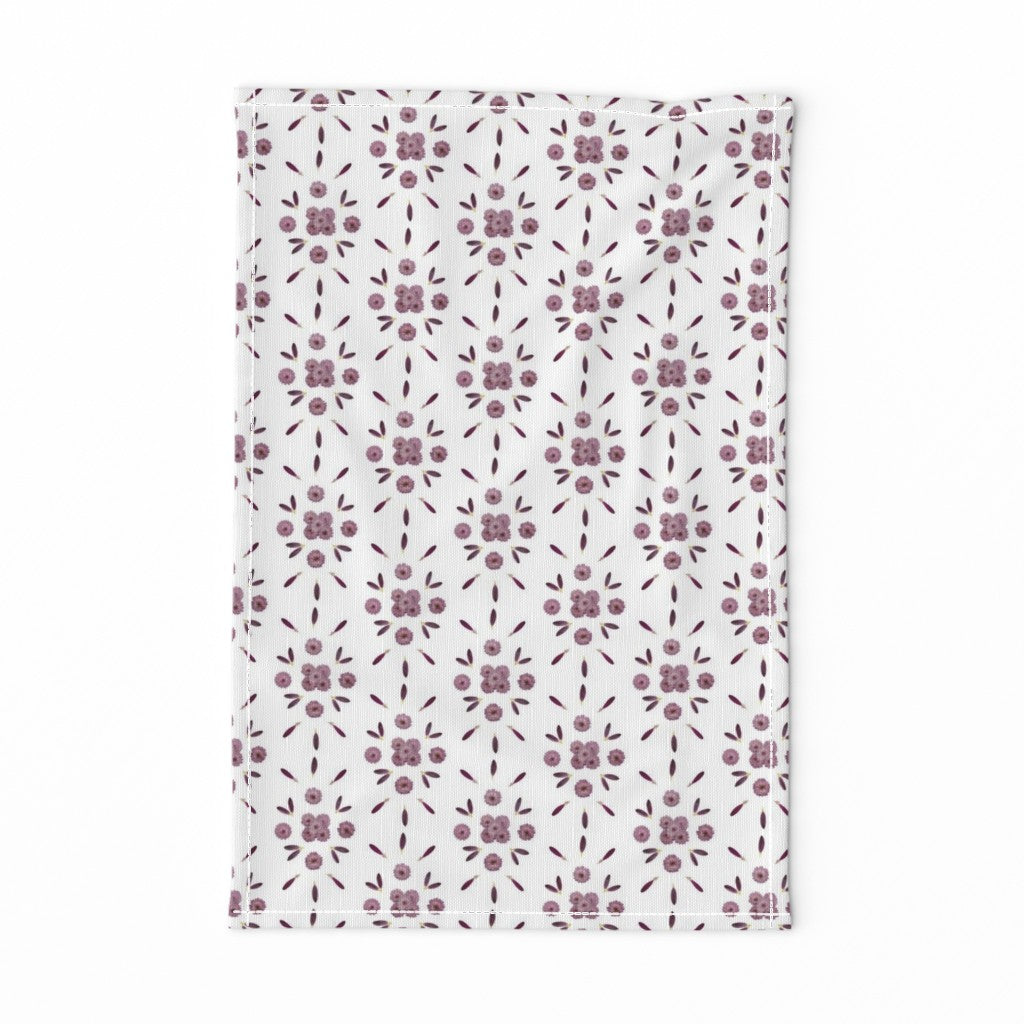 Petal Prisms Tea Towel