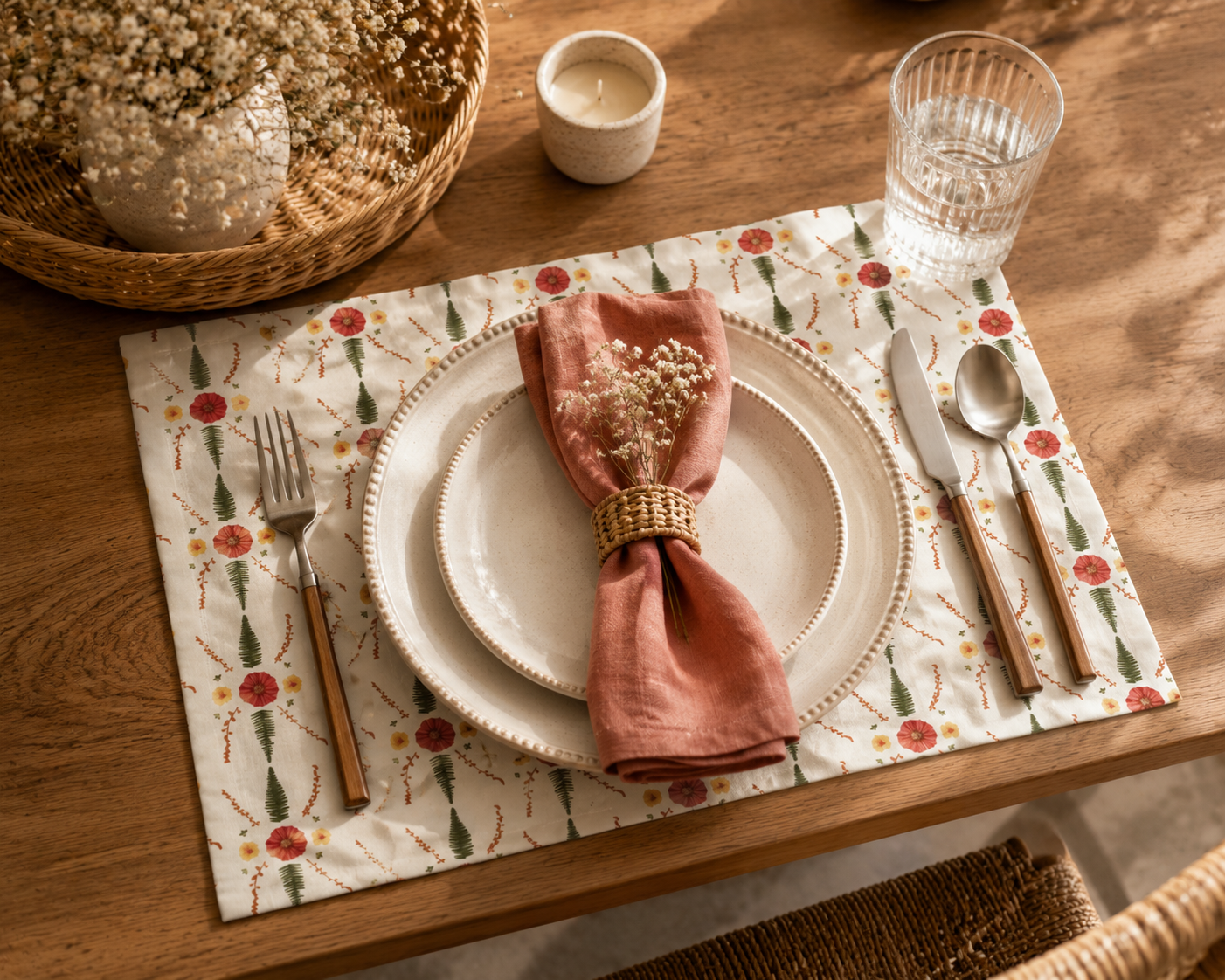 She Resurrected Herself Placemat