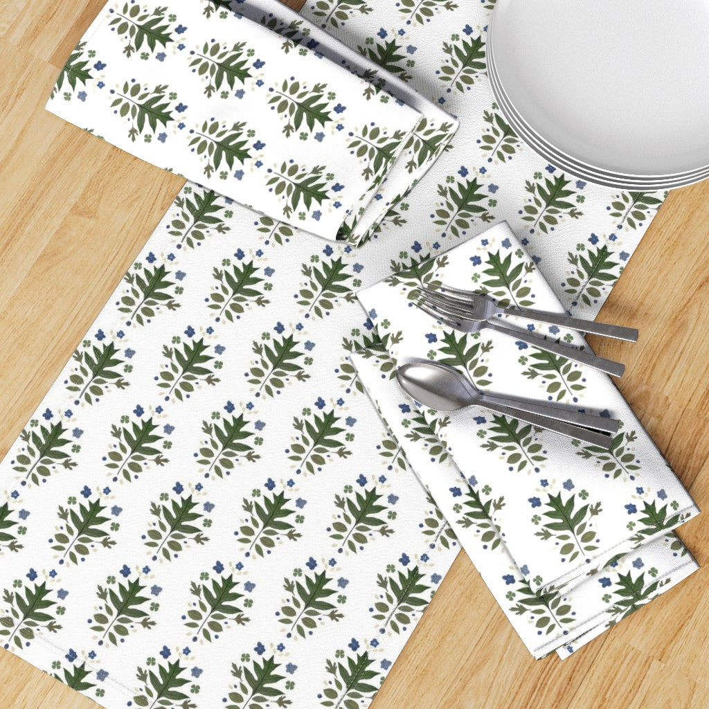 Summer in Greens Table Runner