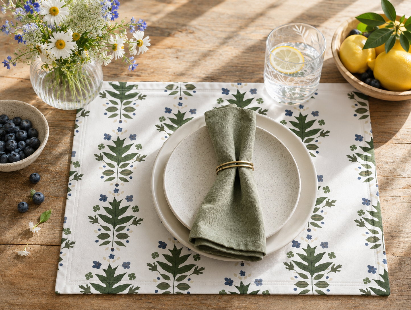 Summer in Greens Placemat
