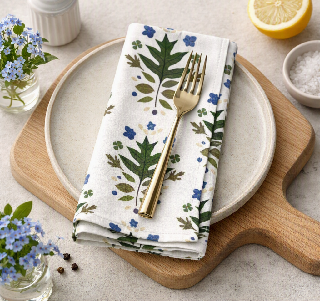 Summer in Greens Napkin