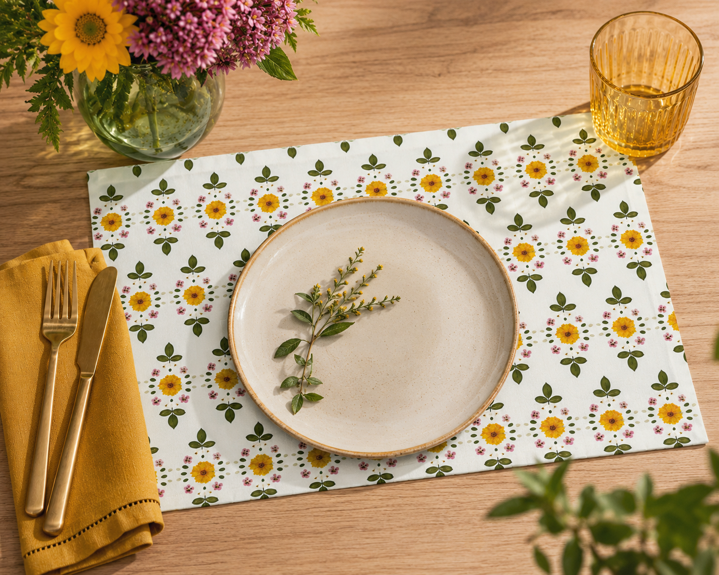The Bee's Knees Placemat