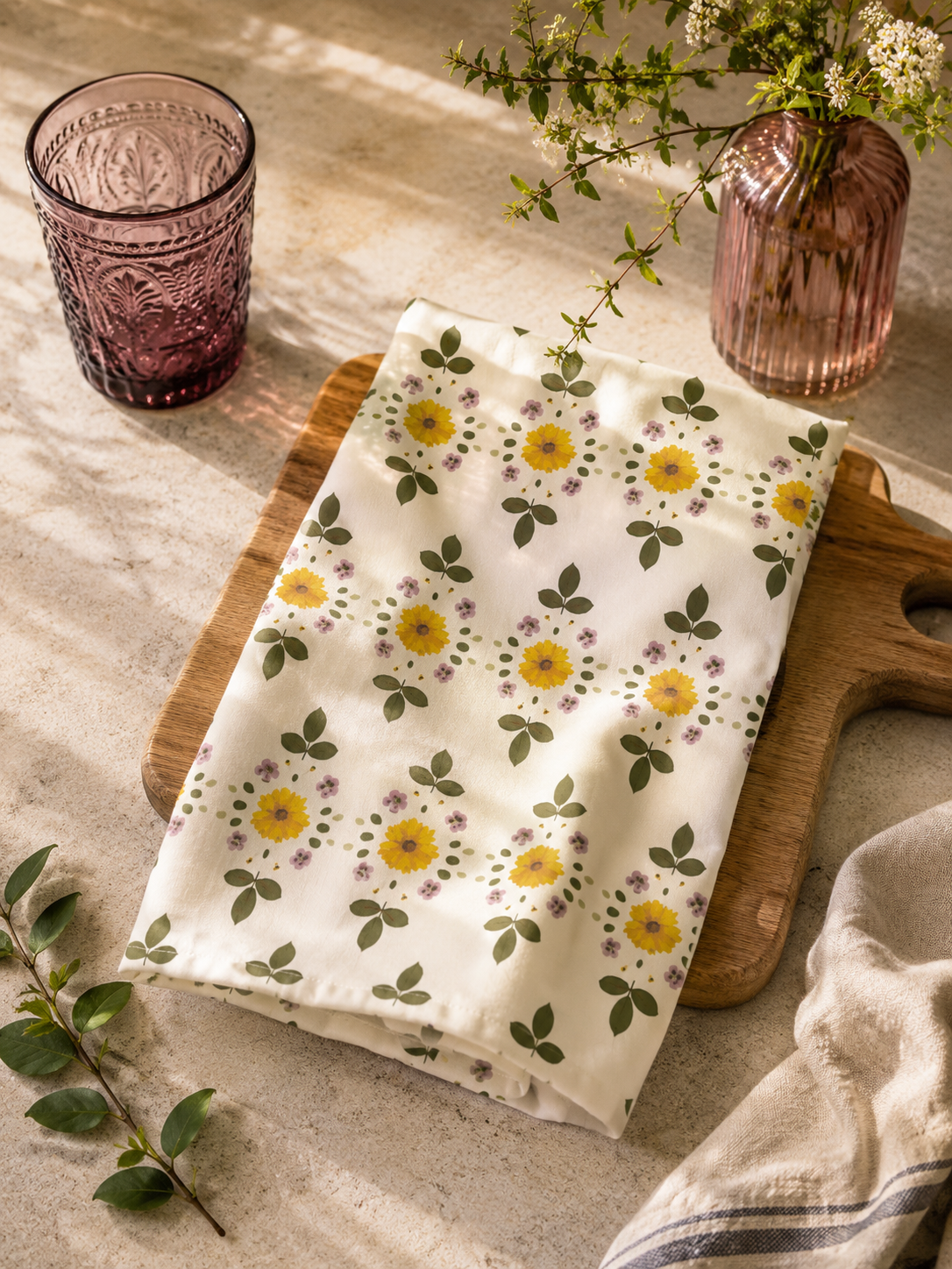 The Bee's Knees Tea Towel